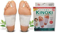 Kinoki Natural Detox Foot Patches – 10-Piece Cleansing Pack for Energy, Metabolism & Stress Relief