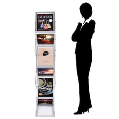 Zigzag Brochure Stand A4 Foldable