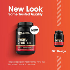 Optimum Nutrition Gold Standard 100% Whey Protein Powder, Double Rich Chocolate, 2 Pound