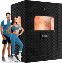 Portable Steam Sauna Tent with 2 Steamers