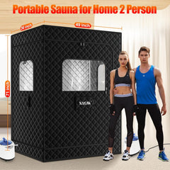 Portable Steam Sauna Tent with 2 Steamers