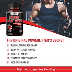 Men's Performance Booster Supplement – Muscle Growth, Fat Burn, Energy & Stamina Support