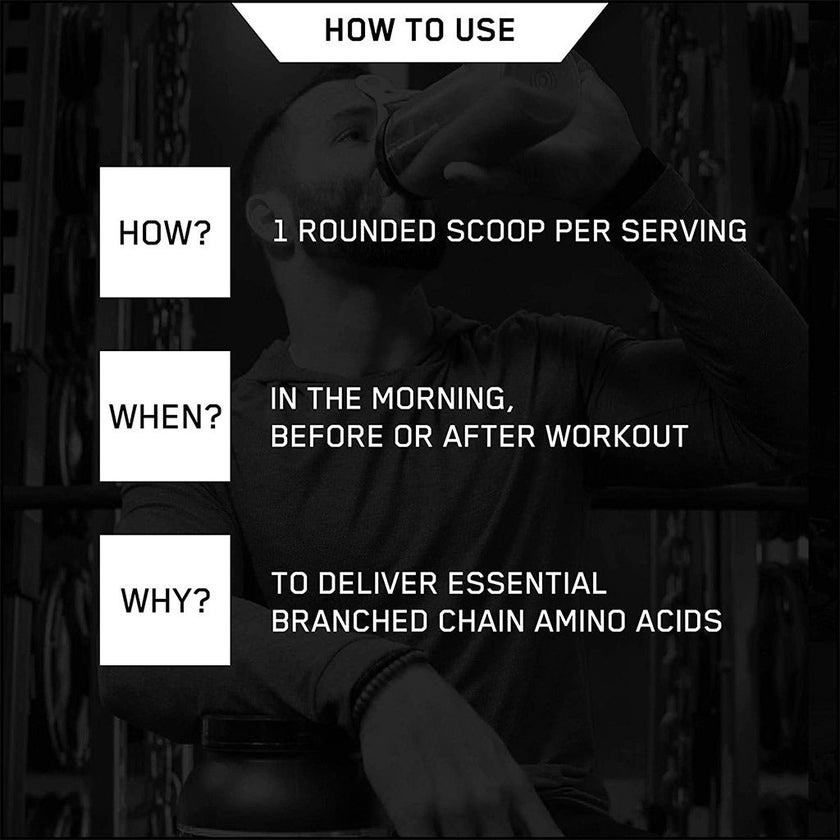 1 BCAA 5000 Powder Unflavored 60 Servings