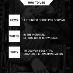 Instantized BCAA 5000 Powder Unflavored 60 Servings