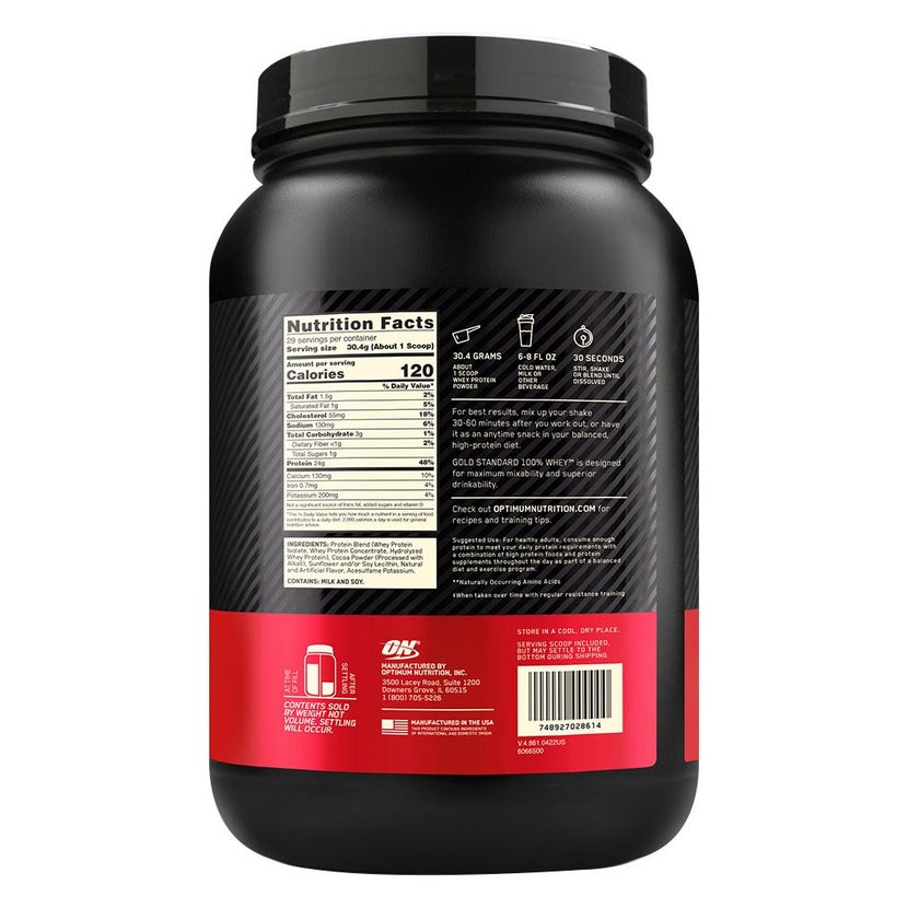 Whey Protein Powder Double Rich Chocolate 2lb