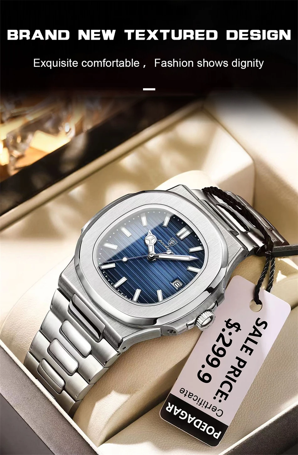 POEDAGAR Prestige 2025 – Men’s Luxury Business Watch
