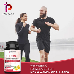 4-in-1 Calcium Supplement for Women & Men – Bone & Heart Health Support with Vitamin D3, K2 & Iron, Boosts Immunity & Energy