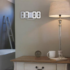 Luminex™ UltraSlim LED Digital Wall Clock – Smart Brightness, Dual Alarm, Auto Night Mode