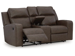 Lavenhorne Manual Reclining Loveseat with Console