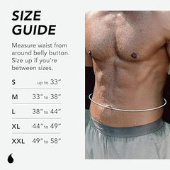 Sports Research® Sweet Sweat Waist Trimmer - Premium Sweat Enhancing Fitness Belt for Women & Men