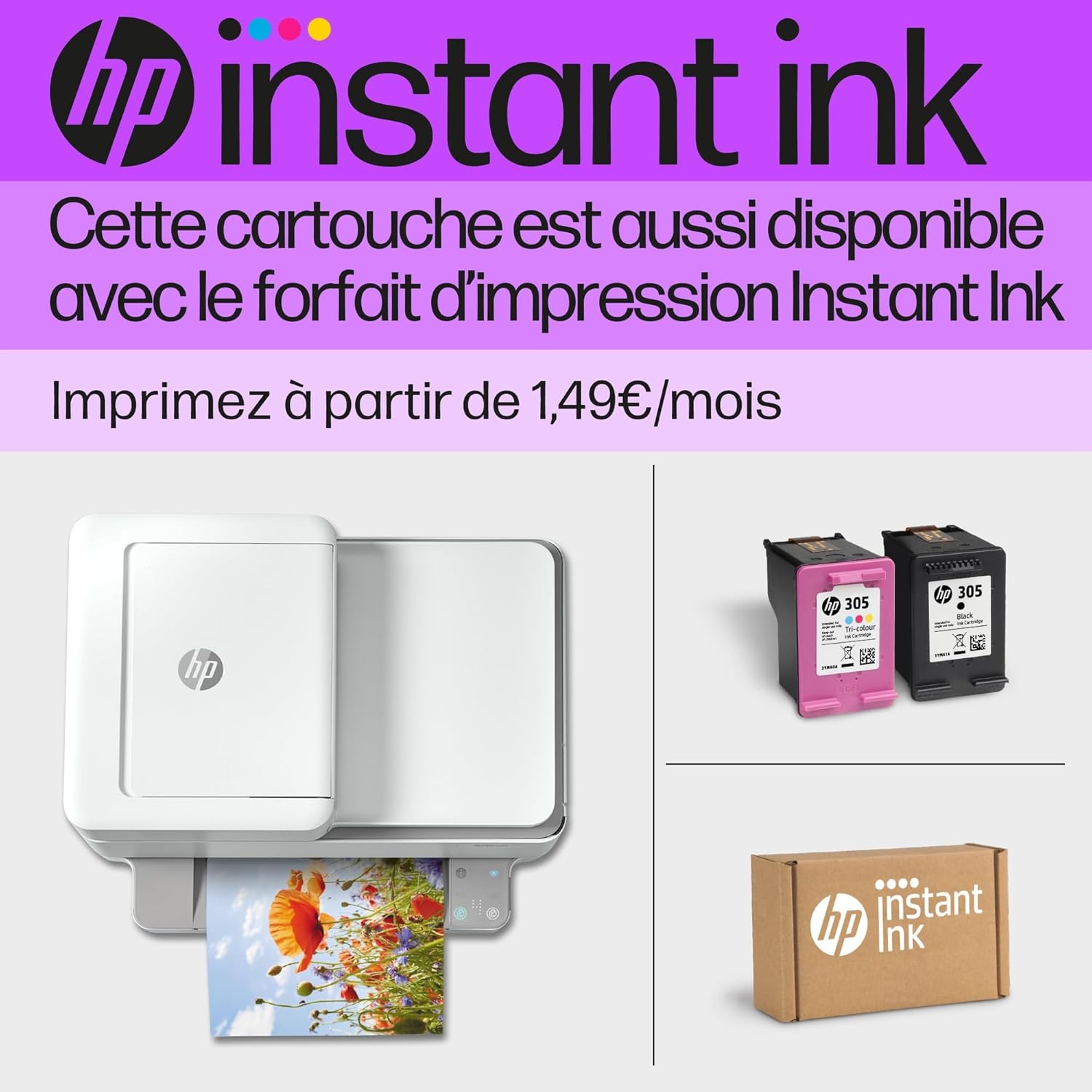 HP 305 Ink Cartridge 2-Pack – Black and Tri-Color
