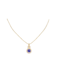 Solitaire Infinity Knot Pendant