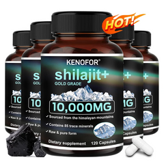 Himalaya Shilajit Capsules – Fulvic Acid & 85+ Minerals, Gluten-Free