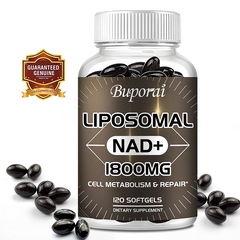 Liposomal NAD+ Supplement – Boost Cellular Energy, Enhance Endurance, Promote Healthy Aging & Brain Function | High Absorption Formula for Men & Women