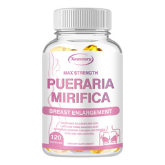 Pueraria Mirifica Breast Enhancement Supplement – Natural Estrogen Booster for Fuller, Firmer, Rounder Breasts – Hormonal Balance & Anti-Aging Support for Women