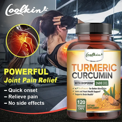 Triple Strength Turmeric Capsules – 95% Curcumin + BioPerine