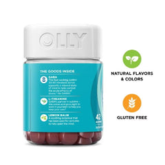 OLLY Goodbye Stress Gummy Supplement with GABA (Keeping Calm and Staying Alert) 21 Day Supply 42s