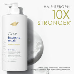 Dove Shampoo for Women Intensive Repair with Bio-Protein Care Technology and Amino Serum, 28 oz