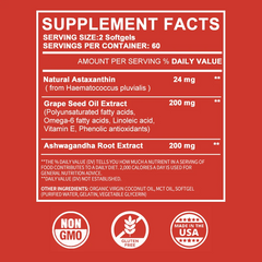 Astaxanthin Complex Supplement – Joint & Immune Support