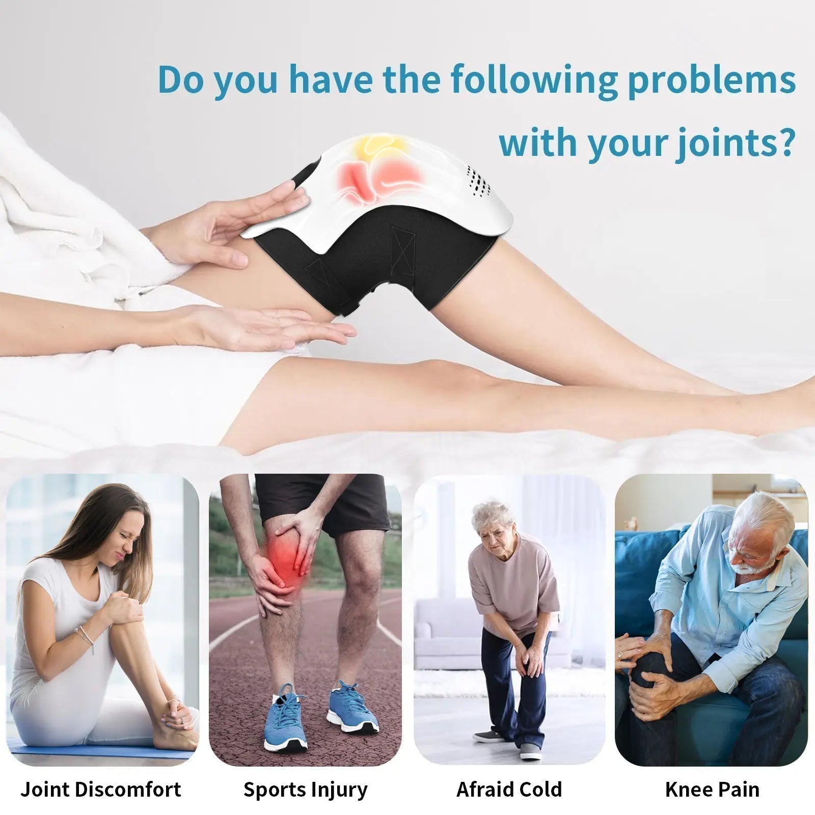 Intelligent Knee Massager Electric Knee Physiotherapy.
