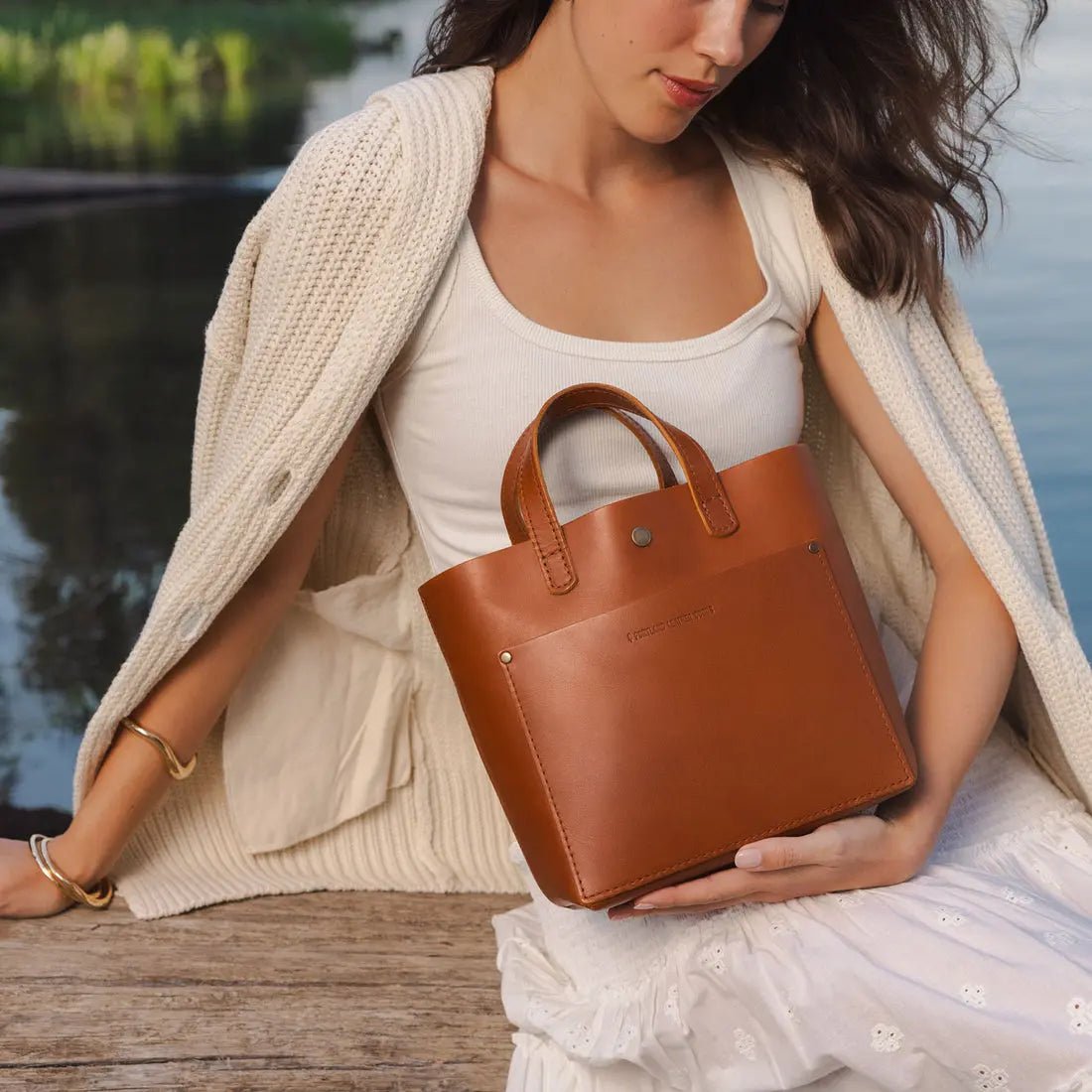 Mini Crossbody Tote.